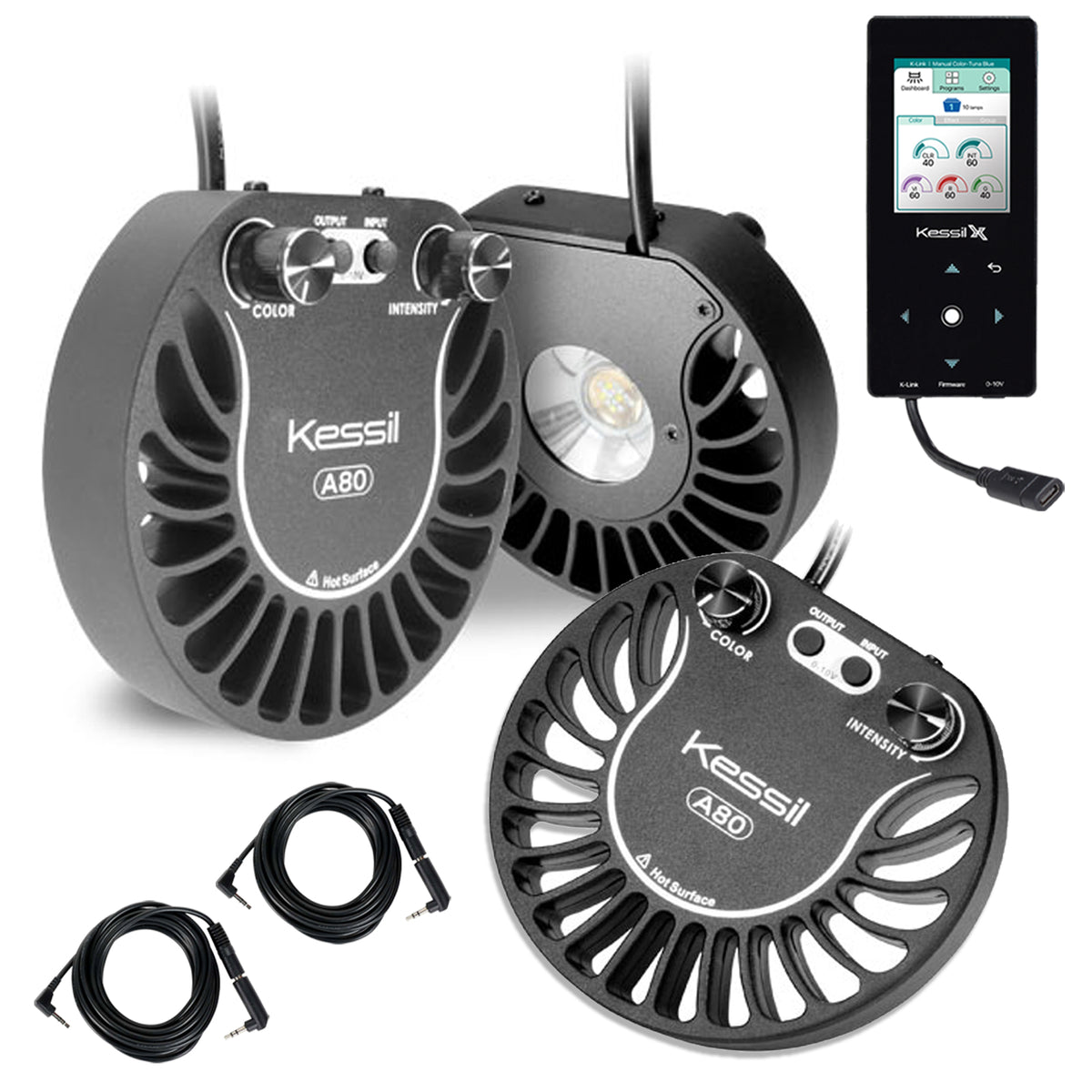 Kessil A80 Tuna Blue LED Light TRIPLE STARTER Bundle– ASAP Aquarium