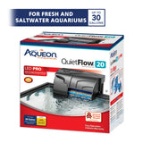 Aqueon QuietFlow 20 LED PRO Aquarium Power Filter - www.ASAP-Aquarium.com