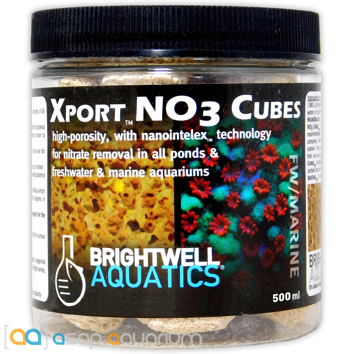 Brightwell Aquatics Xport NO3 Cubes 500mL– ASAP Aquarium