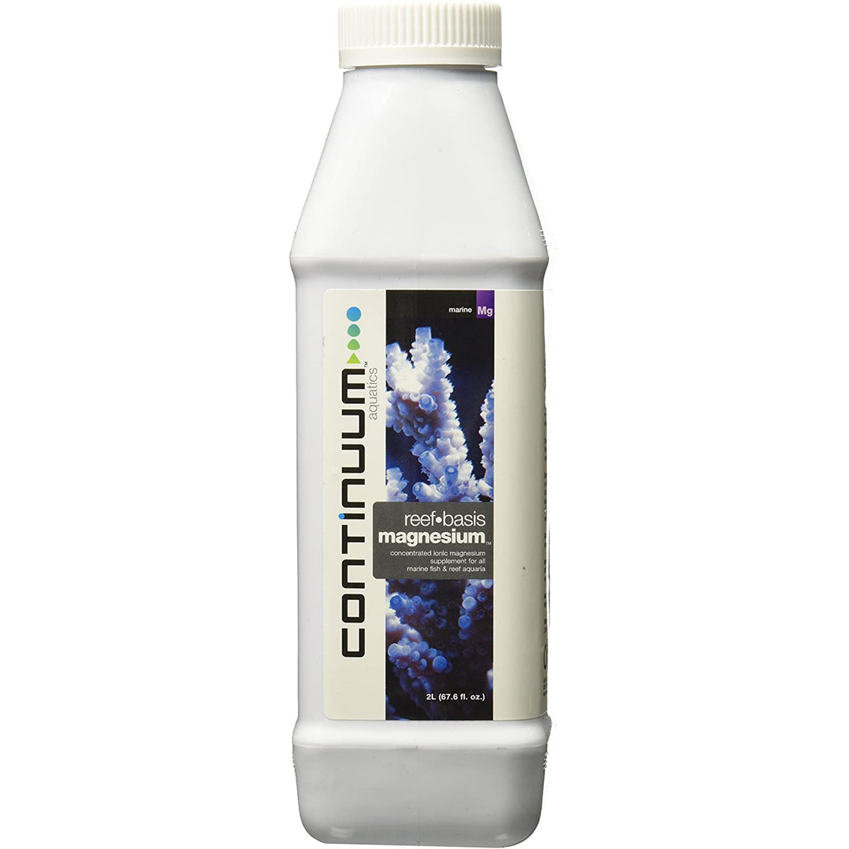 View of Continuum Reef Basis Magnesium 2 Liters- ASAP Aquarium