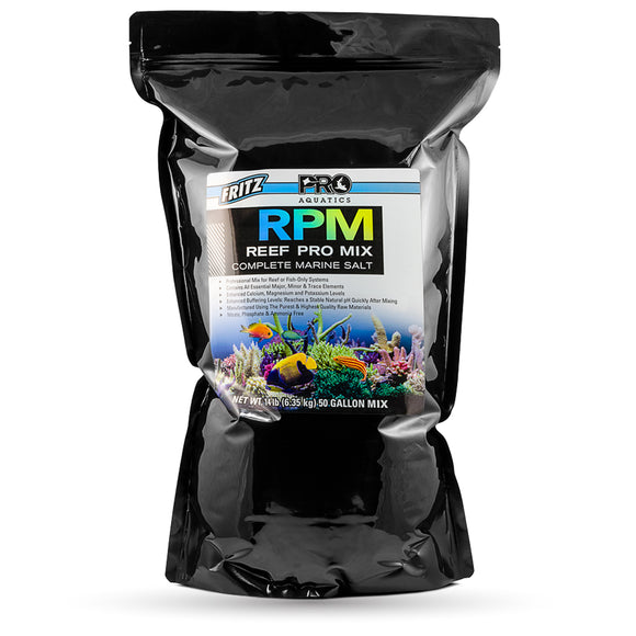 Fritz RPM Reef Pro Mix Salt 14 lb. Bag - www.ASAP-Aquarium.com