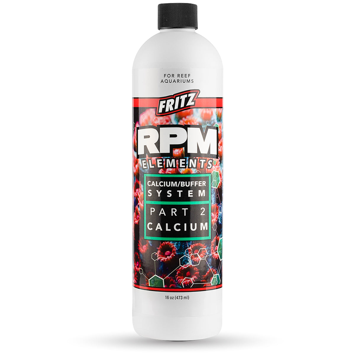 Fritz RPM Elements Part 1 & 2 Alkalinity & Calcium 2x 16oz ASAP Aquarium