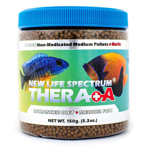 New Life Spectrum THERA +A Medium Pellet 150g Fish Food - www.ASAP-Aquarium.com