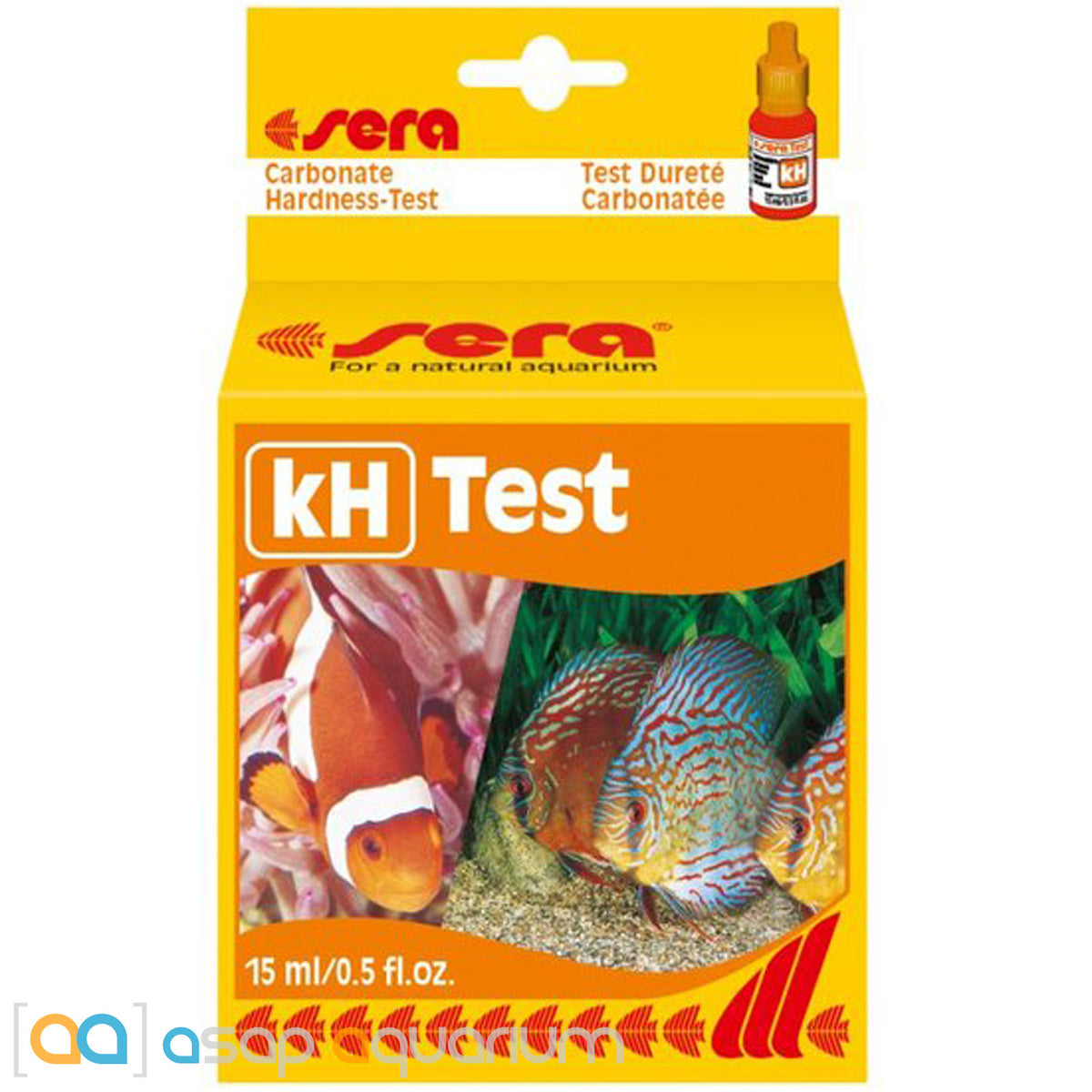 Sera Alkalinity KH Carbonate Hardness Test Kit– ASAP Aquarium