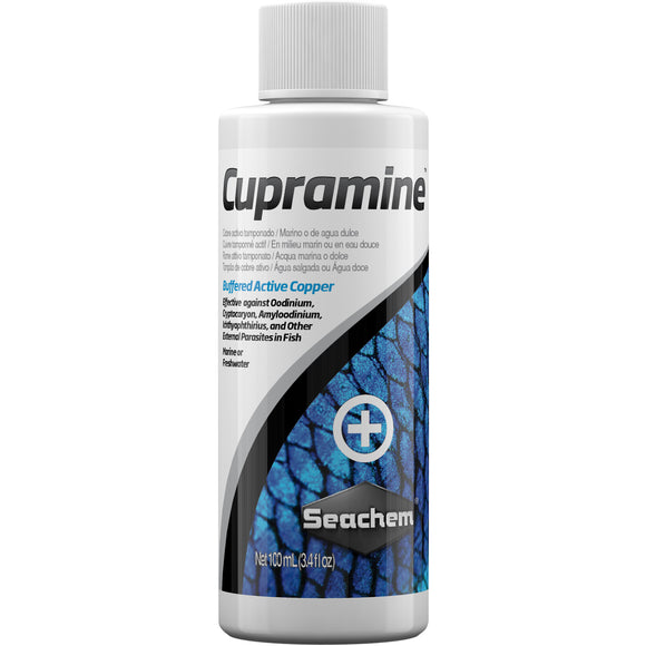 Seachem Cupramine 100mL - ASAP Aquarium