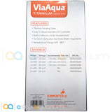 ViaAqua 100 Watt Titanium Aquarium Heater - www.ASAP-Aquarium.com
