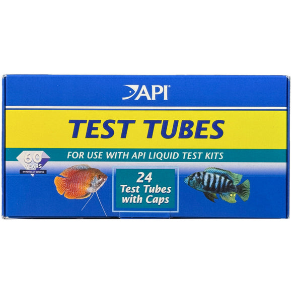 Box of API Test Tubes for aquarium use.