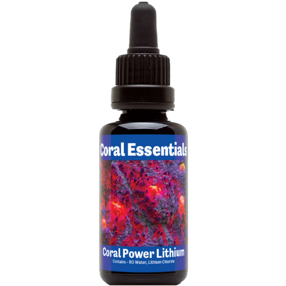 Coral Essentials Coral Power Lithium 50mL - www.ASAP-Aquarium.com