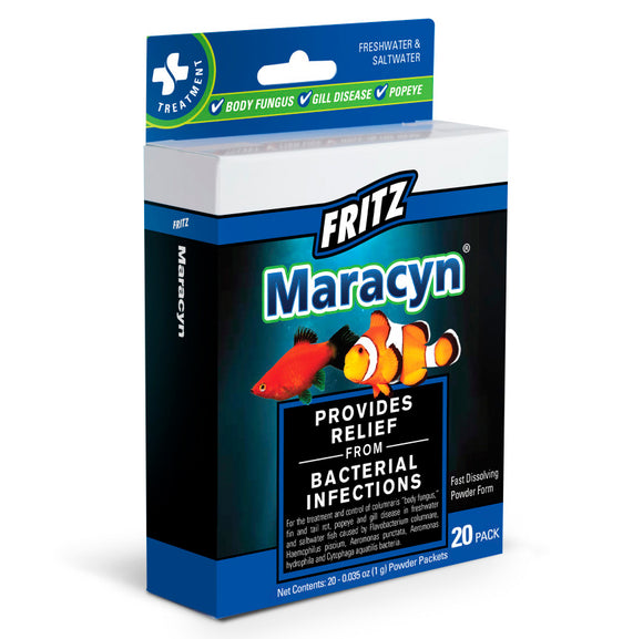 Fritz Mardel Maracyn 20 Pack - www.ASAP-Aquarium.com