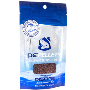 Piscine Energetics Pellets Saltwater Fish Food 1mm - 2 oz - www.ASAP-Aquarium.com