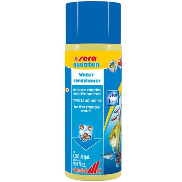 Sera Aquatan Water Conditioner 500 ml (16.9 oz.) - www.ASAP-Aquarium.com