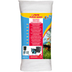 Sera Filter Wool 500 grams - www.ASAP-Aquarium.com