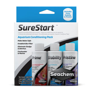Seachem SureStart Pack 3 x 100 mL - www.ASAP-Aquarium.com