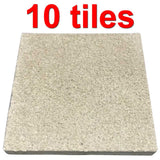 10 XL 3" Reef Frag Tiles Cured for Live Coral Propagation