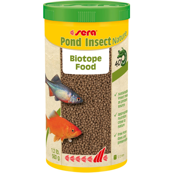 sera Pond Insect Nature 1,000mL - www.ASAP-Aquarium.com