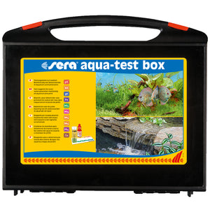 Sera Freshwater Aqua Test Box - International Version (with Copper Test) - www.ASAP-Aquarium.com
