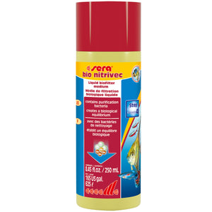 Sera Bio Nitrivec Biofilter Liquid 250mL - www.ASAP-Aquarium.com