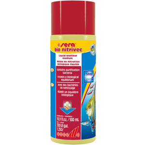 Sera Bio Nitrivec Biofilter Liquid 500 ml (16.9 oz.) - www.ASAP-Aquarium.com