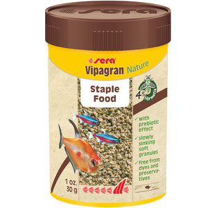 Sera Vipagran Nature 100mL Fish Food Granules - www.ASAP-Aquarium.com