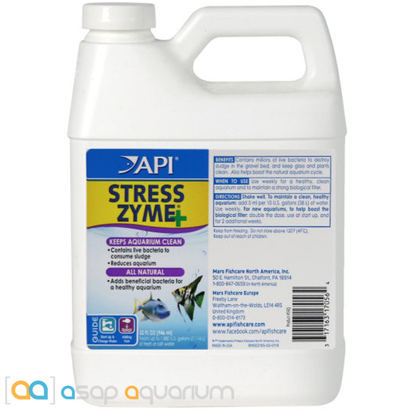API Stress Zyme 32oz. - ASAP Aquarium