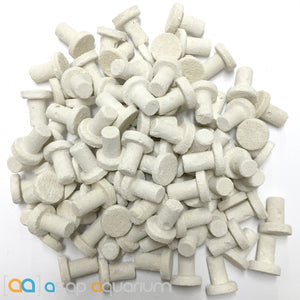 100 Frag Plugs Cured for Live Coral Propagation - www.ASAP-Aquarium.com