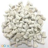 100 Frag Plugs Cured for Live Coral Propagation - www.ASAP-Aquarium.com