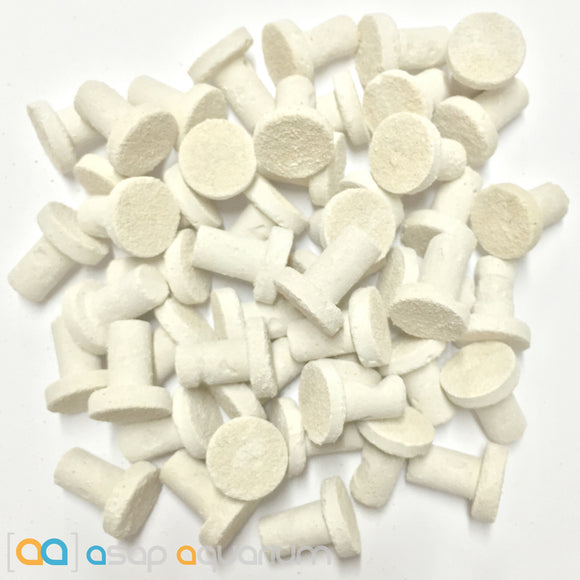 50 Frag Plugs Cured for Live Coral Propagation - www.ASAP-Aquarium.com