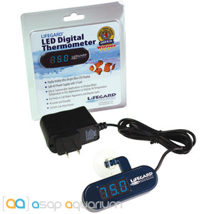 Lifegard Aquatics LED Digital Thermometer - www.ASAP-Aquarium.com