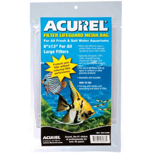 Acurel Filter Lifeguard Media Bag Large 8" x 13" - www.ASAP-Aquarium.com