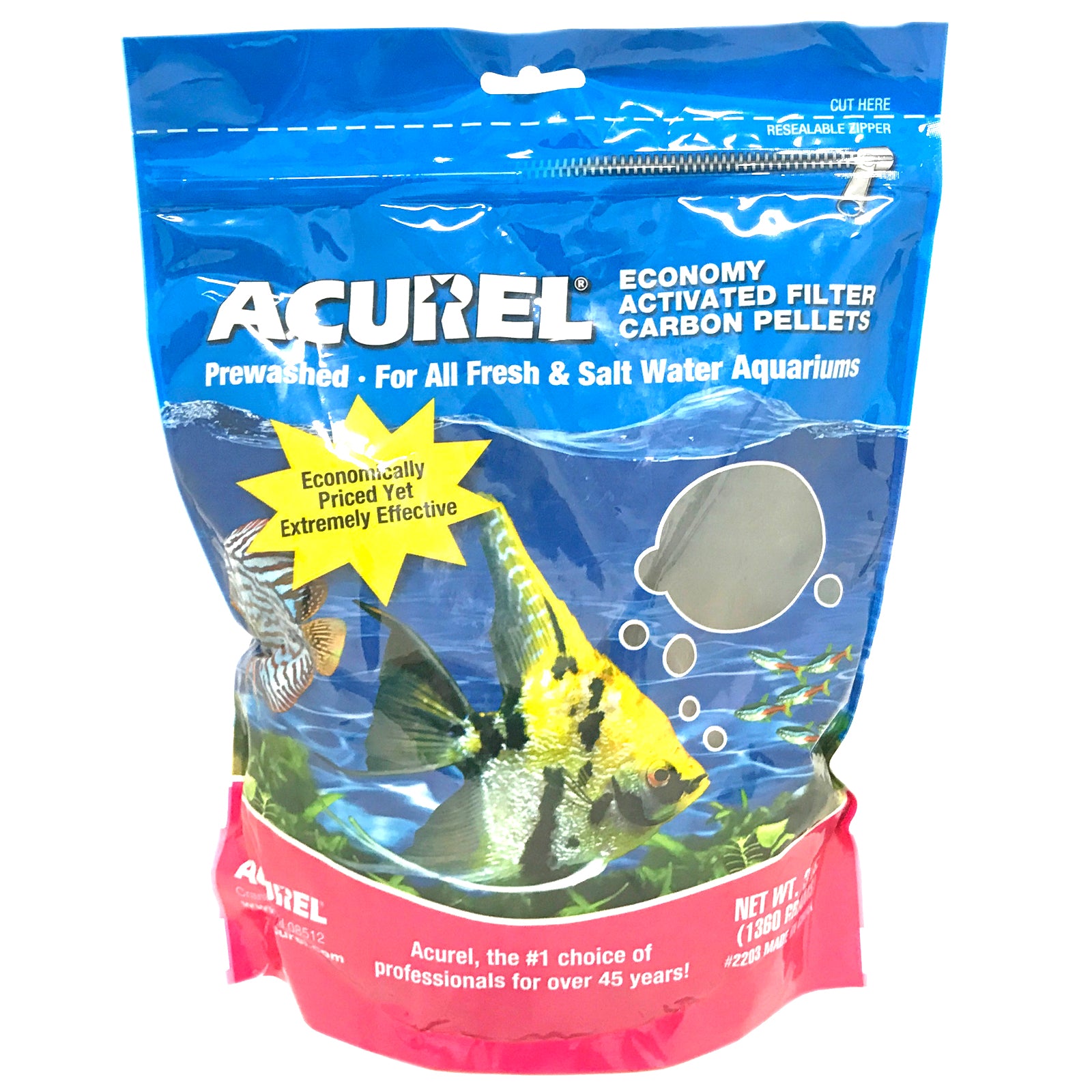 Acurel Tree Acurel Activated Carbon Pellets 3 lbs | ASAP Aquarium