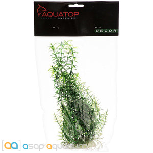 Aquatop Anacharis Aquarium Plant Green 12" High with Weighted Base - www.ASAP-Aquarium.com