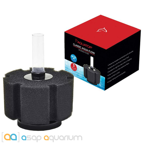 AquaTop CAF-40 Internal Sponge Filter 40 Gal - www.ASAP-Aquarium.com