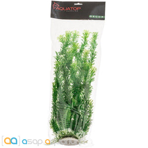 Aquatop Cabomba Aquarium Plant Green 16" High with Weighted Base - www.ASAP-Aquarium.com