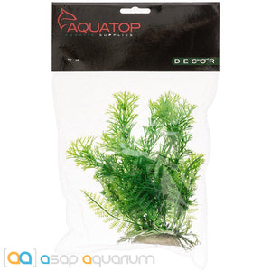 Aquatop Cabomba Aquarium Plant Green 6" High with Weighted Base - www.ASAP-Aquarium.com
