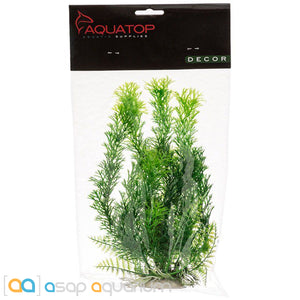 Aquatop Cabomba Aquarium Plant Green 9" High with Weighted Base - www.ASAP-Aquarium.com