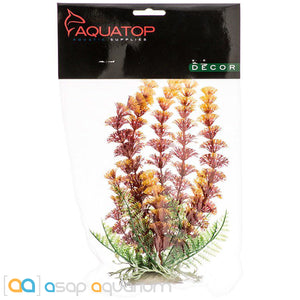 Aquatop Fire Cabomba Aquarium Plant 6" High with Weighted Base - www.ASAP-Aquarium.com