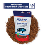 Aqueon Cichlid Pellets Mini 8.5 oz - www.ASAP-Aquarium.com