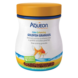 Aqueon Color Enhancing Goldfish Granules 3 oz - www.ASAP-Aquarium.com
