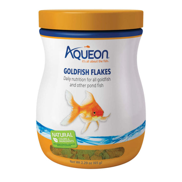 Aqueon Goldfish Flakes 2.29 oz - www.ASAP-Aquarium.com