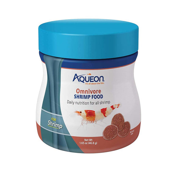 Aqueon Omnivore Shrimp Food 1.65 oz - www.ASAP-Aquarium.com