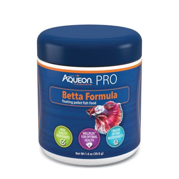 Aqueon Pro Fish Food Betta Formula 1.4 oz - www.ASAP-Aquarium.com