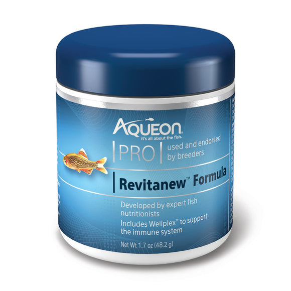 Aqueon Pro Fish Food Revitanew Formula 1.7 oz - www.ASAP-Aquarium.com