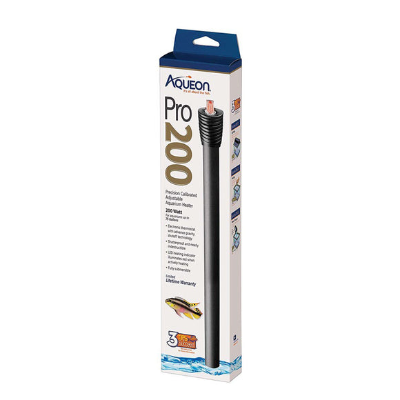 Aqueon Pro Heater 200 Watts - www.ASAP-Aquarium.com