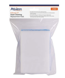 Aqueon ProScraper 3.0 Foam Cleaning Replacement Pads 2 pack - www.ASAP-Aquarium.com