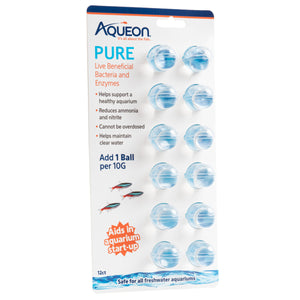 Aqueon Pure 12 Pack of 10 Gallon Balls - www.ASAP-Aquarium.com