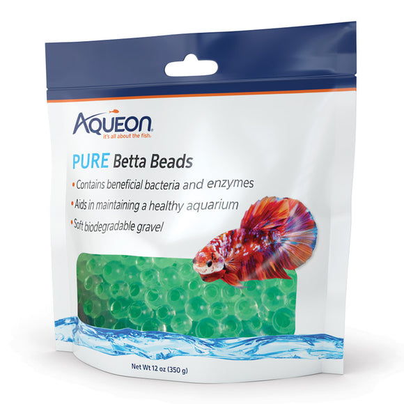 Aqueon Pure Betta Beads Green - www.ASAP-Aquarium.com