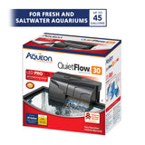 Aqueon QuietFlow 30 LED PRO Aquarium Power Filter - www.ASAP-Aquarium.com