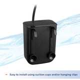 Aqueon QuietFlow E Internal Power Filter Small 10 gal - www.ASAP-Aquarium.com