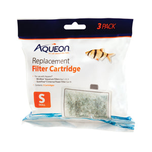 Aqueon QuietFlow Replacement Filter Cartridge Small 3 pack - www.ASAP-Aquarium.com