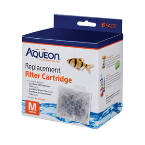 Aqueon QuietFlow Replacement Filter Cartridge Medium 6 pack - www.ASAP-Aquarium.com